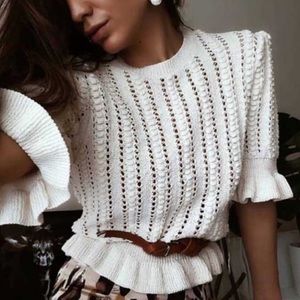Zara knitted top